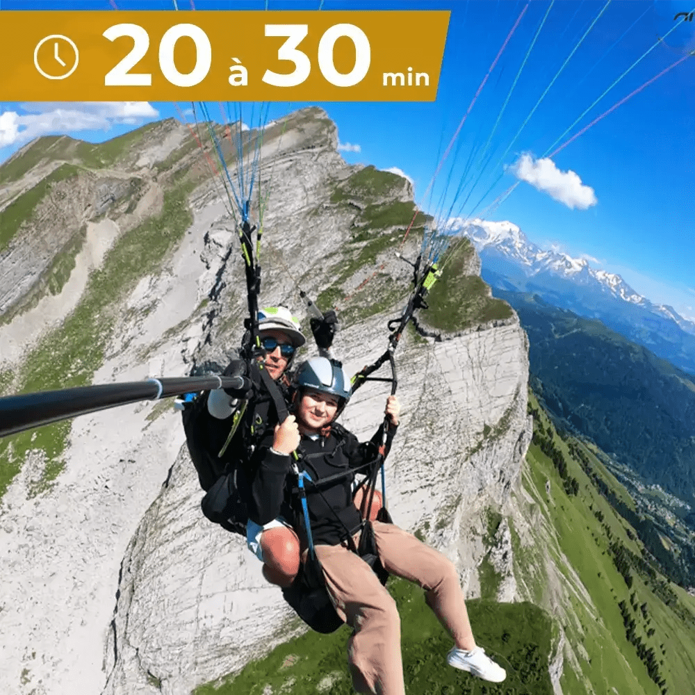 Bon cadeau - Vol parapente Évasion - Ailes des Aravis