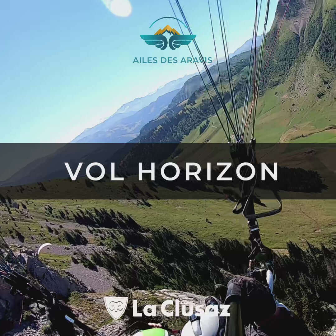 Vol parapente horizon la clusaz