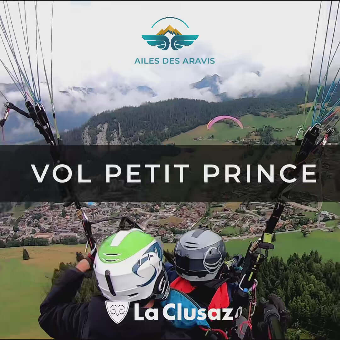 vol parapente petit prince la clusaz