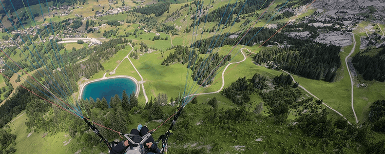 Vol en Parapente à la Clusaz