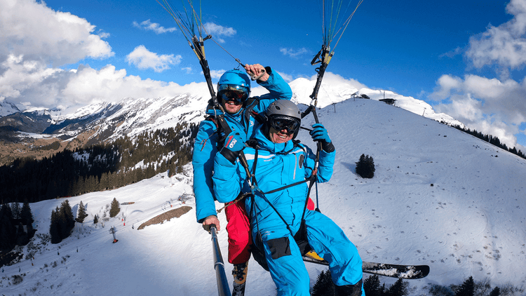 Bons cadeaux pour des vols en Parapente à la Clusaz