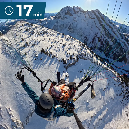 Découvrez les paysages alpins en parapente biplace à La Clusaz.