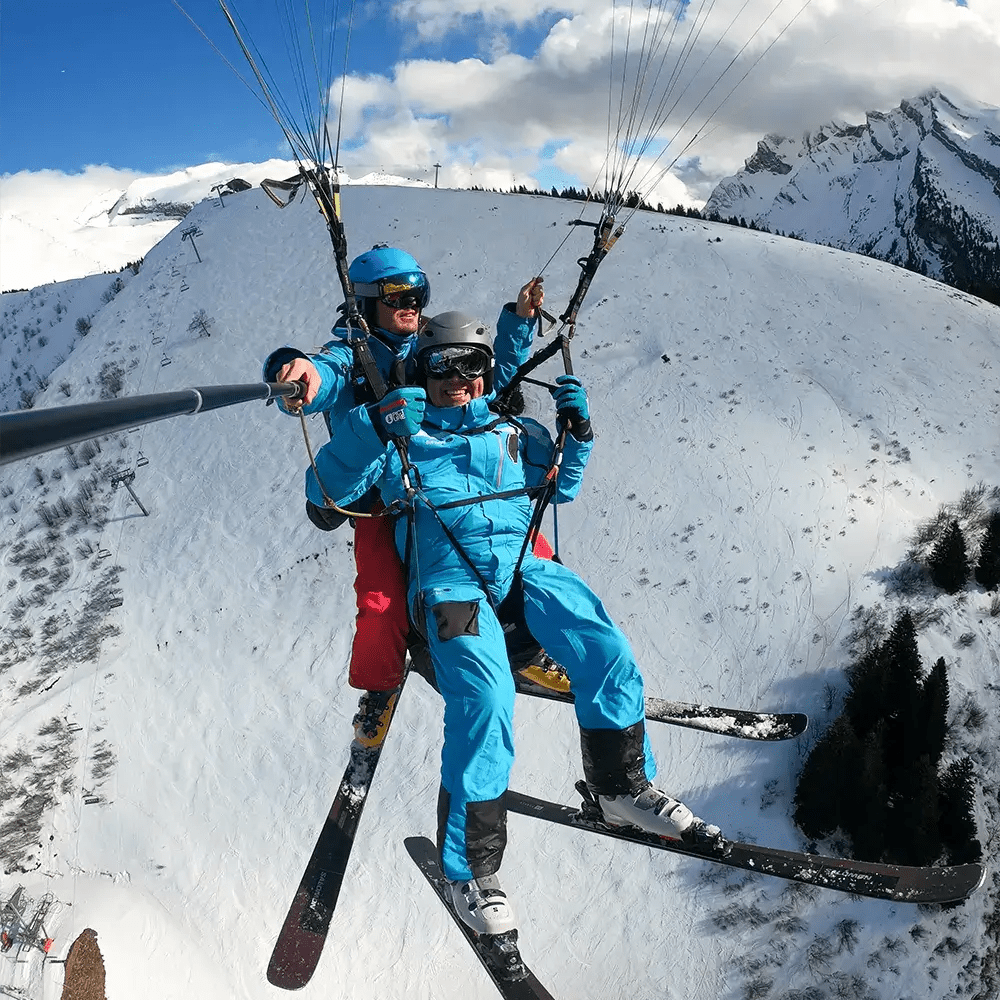 Bon cadeau - Vol Émotion - Depuis le Crêt du Loup - Ailes des Aravis