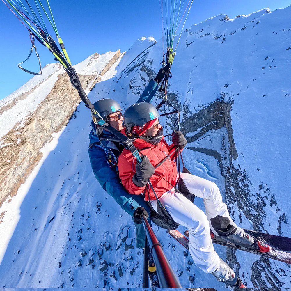 parapente aiguille vol la clusaz
