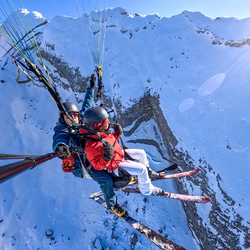 parapente prestige la clusaz aiguille