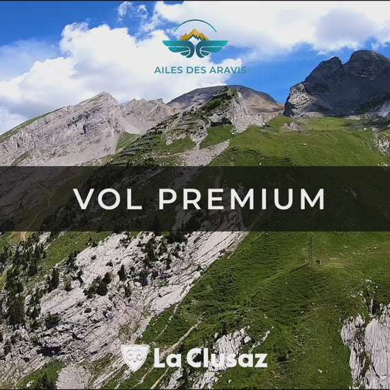 Vol parapente premium à la Clusaz avec Ailes des Aravis