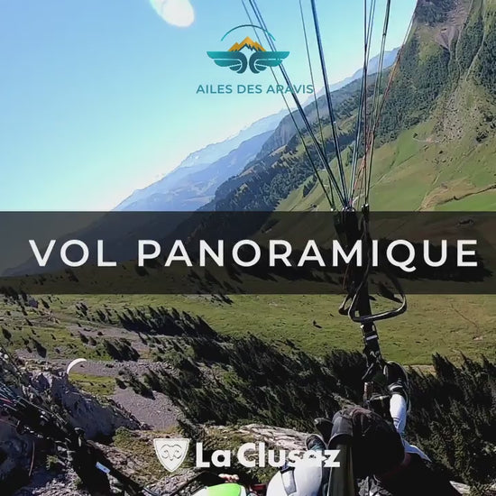 Video d'un vol en parapente à la Clusaz avec un pilote professionnel