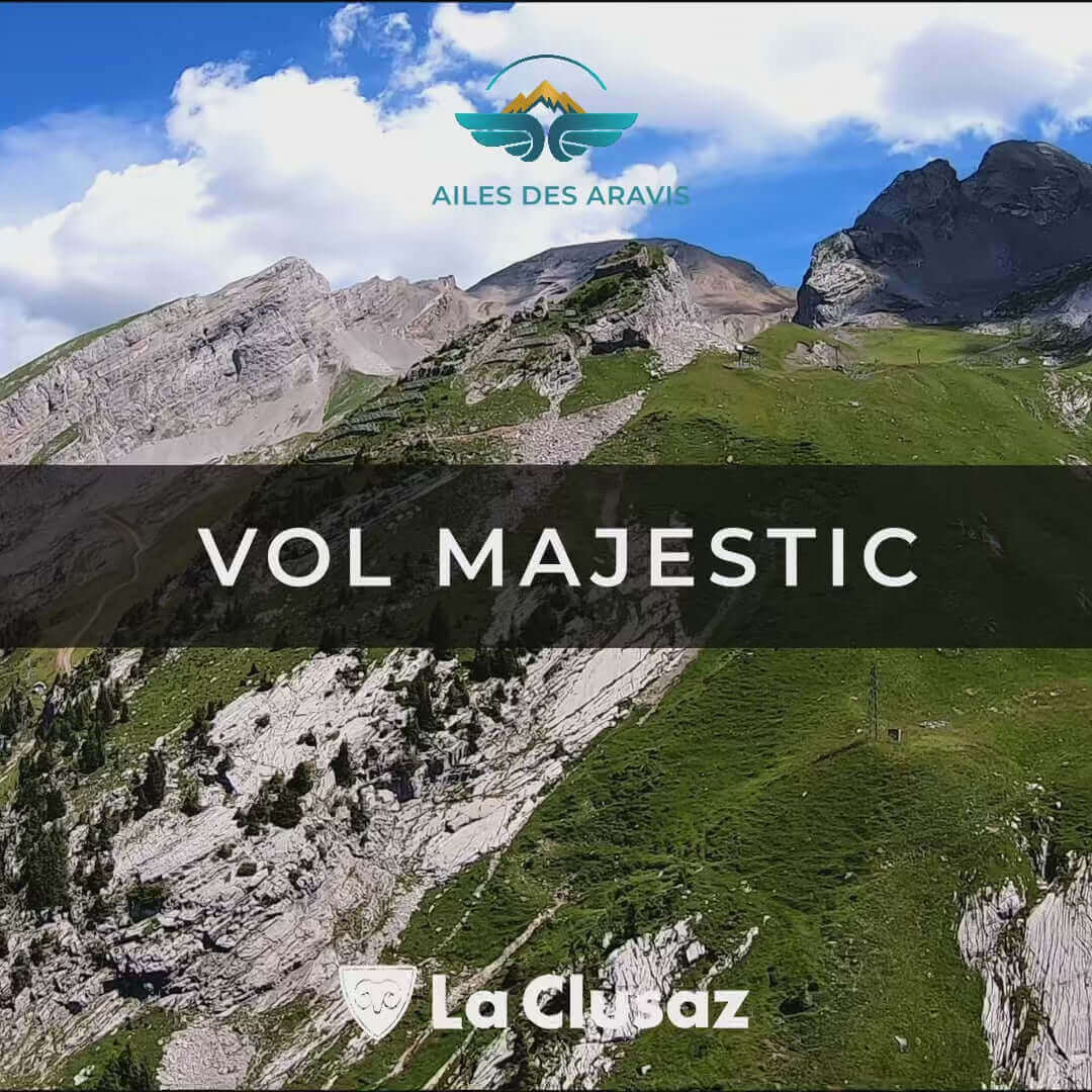 Vol parapente majestic la clusaz