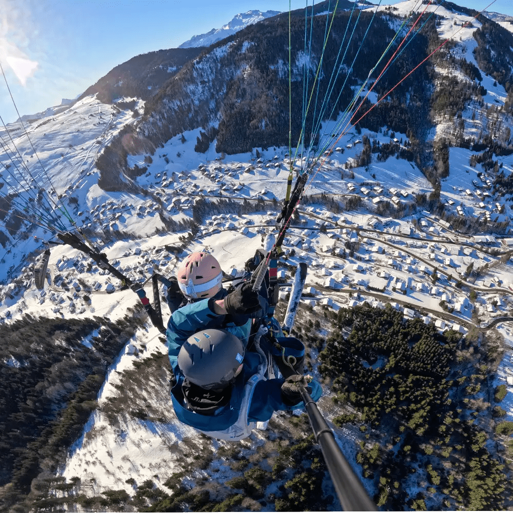 Vol Parapente Découverte - Depuis Beauregard - Ailes des Aravis